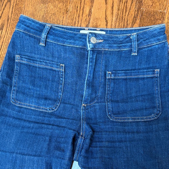 👖BA&SH high-rise flare denim jeans - Picture 4 of 13